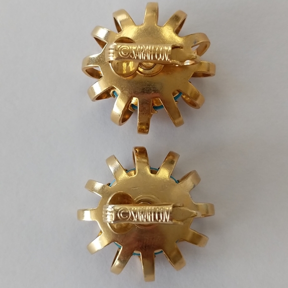 Pristine VTG ALL SIGNED Sarah Coventry Iridescent Crystals & Gold Tone Set - Picture 5 of 16